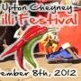 Hot Chilli Eating Competition at Upton Cheyney Chilli Festival